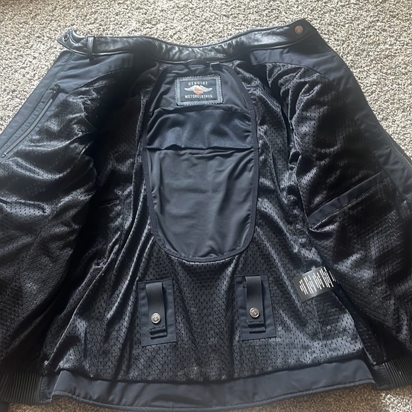 BRAND NEW Harley-Davidson Women’s I-94 Leather Jacket Black Size XL - Picture 3 of 10